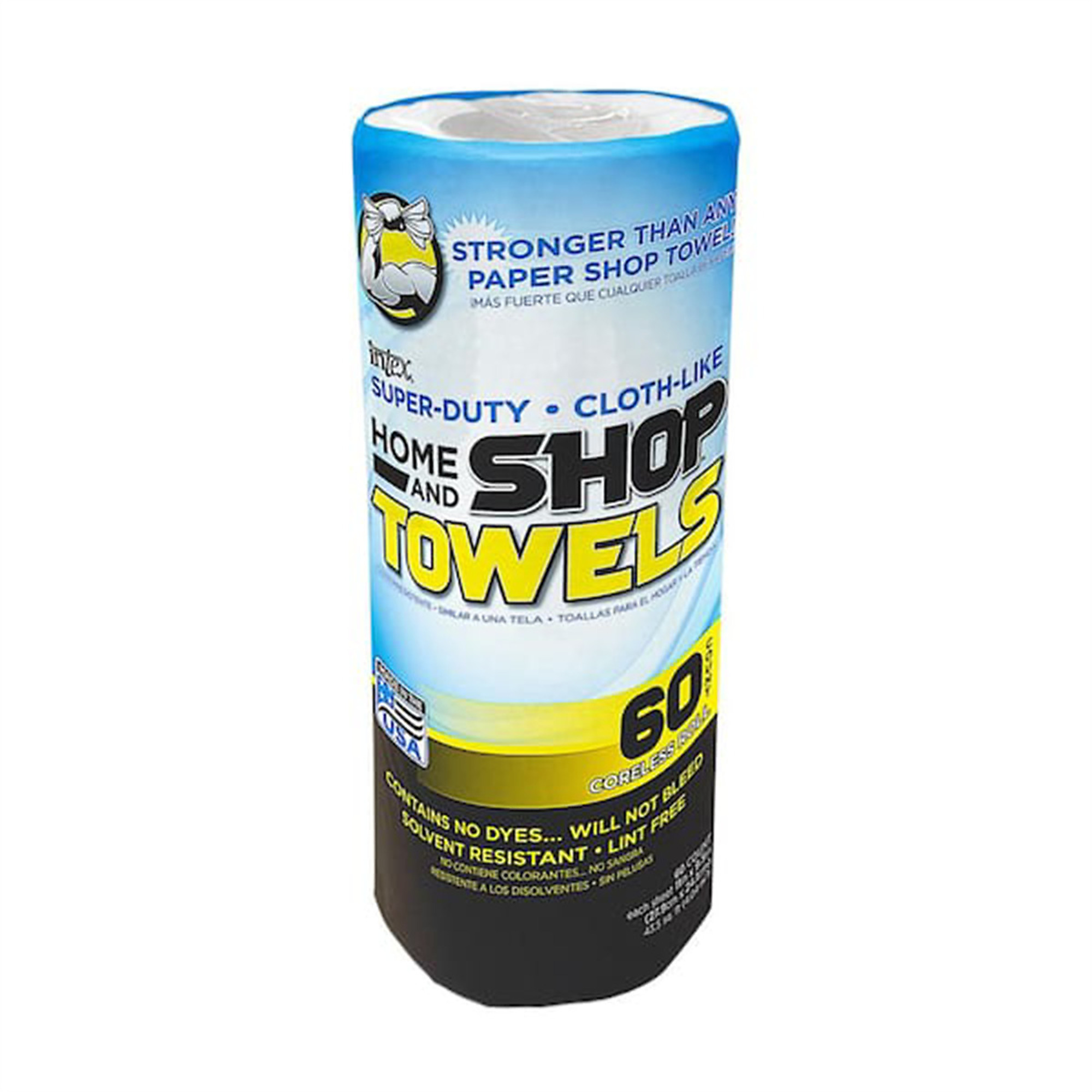 Intex Super Duty Home Shop Towels — 60ct. Roll, Model# ITXNW-00551-60
